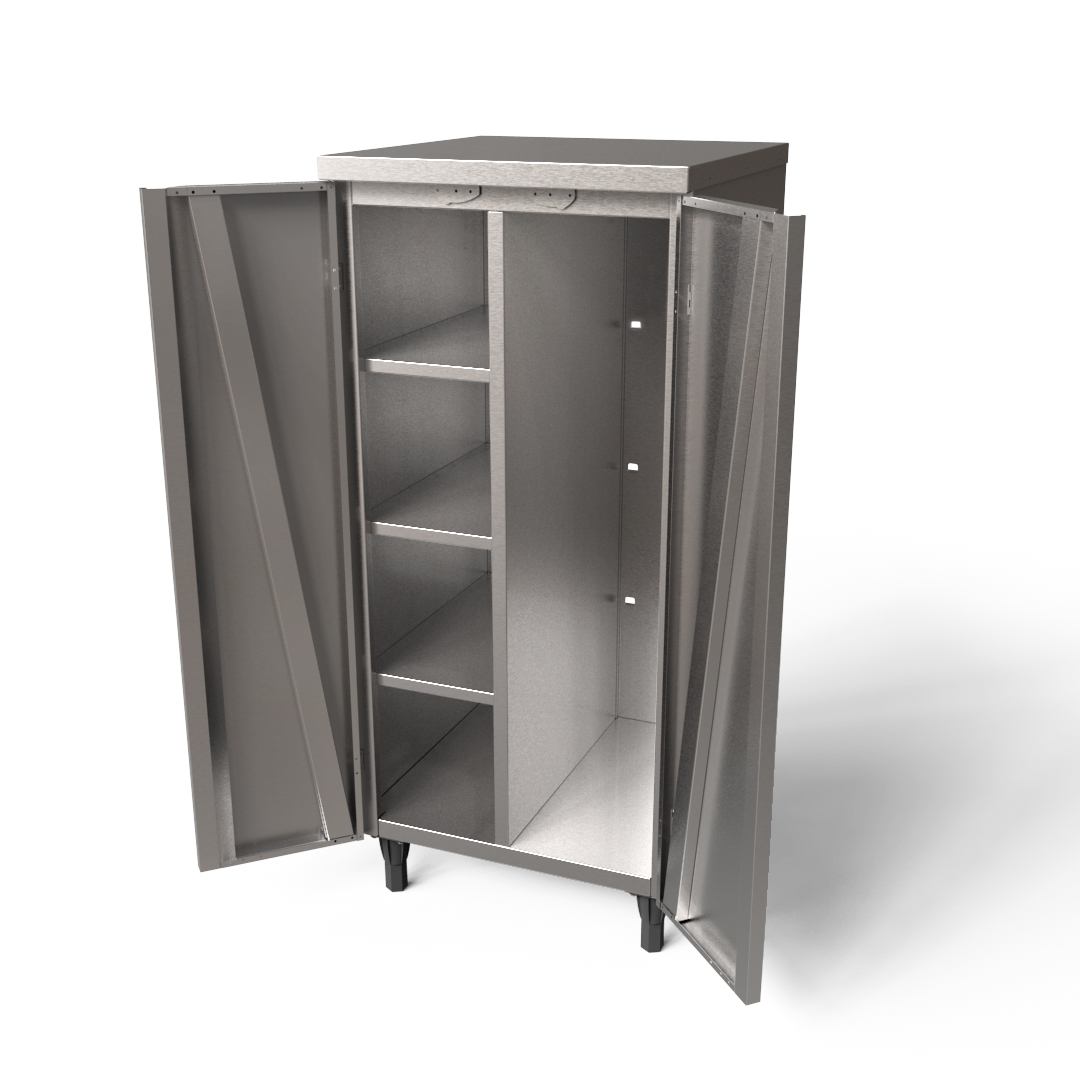 Armário para Produtos de Limpeza de Inox - Imagem 2