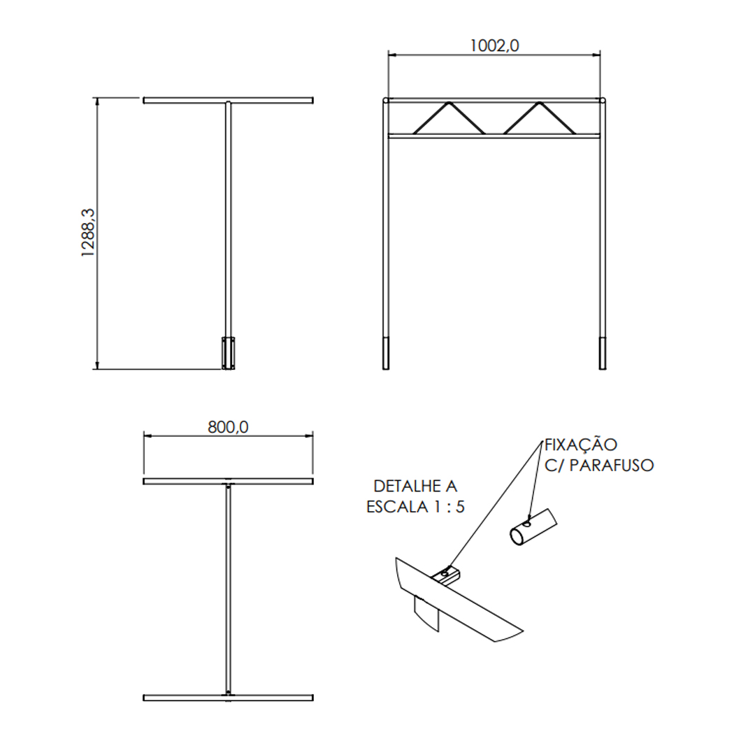 Suporte de Precificação 1000mm - Imagem 2