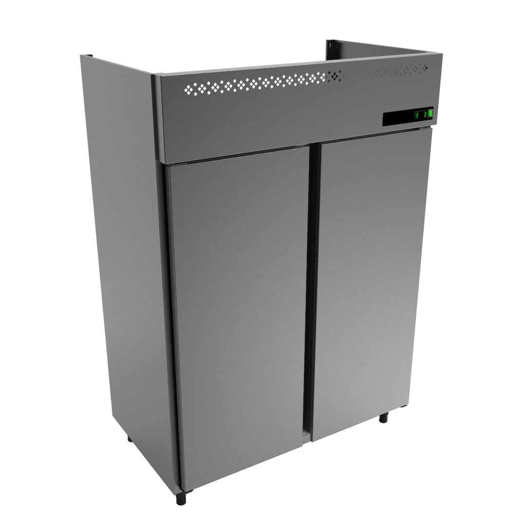 Freezer Vertical 2 Portas Inteiriças – Silver Line