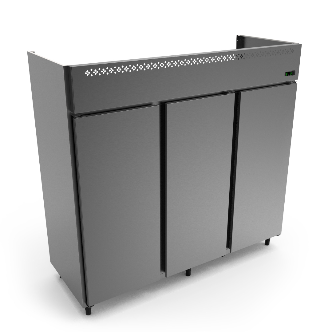 Freezer Vertical 3 Portas Inteiriças – Silver Line