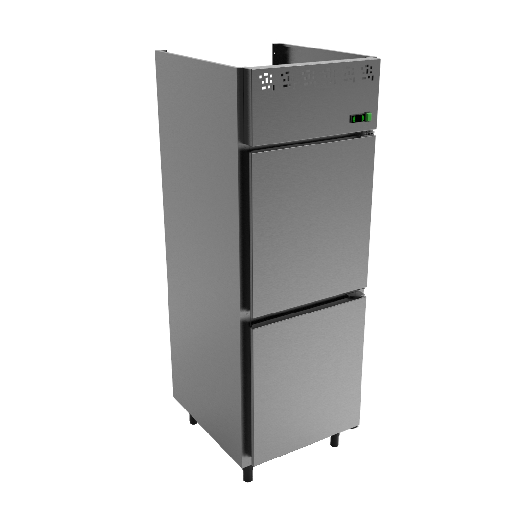 Freezer Vertical 2 Portas Bipartida – Silver Line