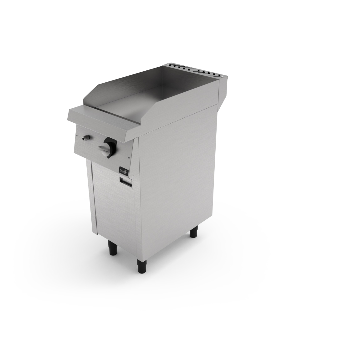 Chapa Quente a Gás de Gabinete com portas – 400x750mm – Gold Line