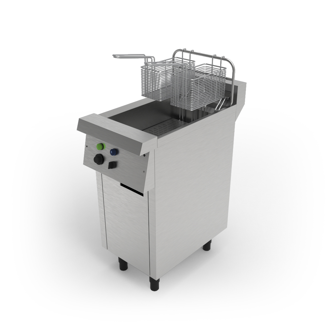 Fritadeira a Gás de Gabinete Fechado 1 Cuba