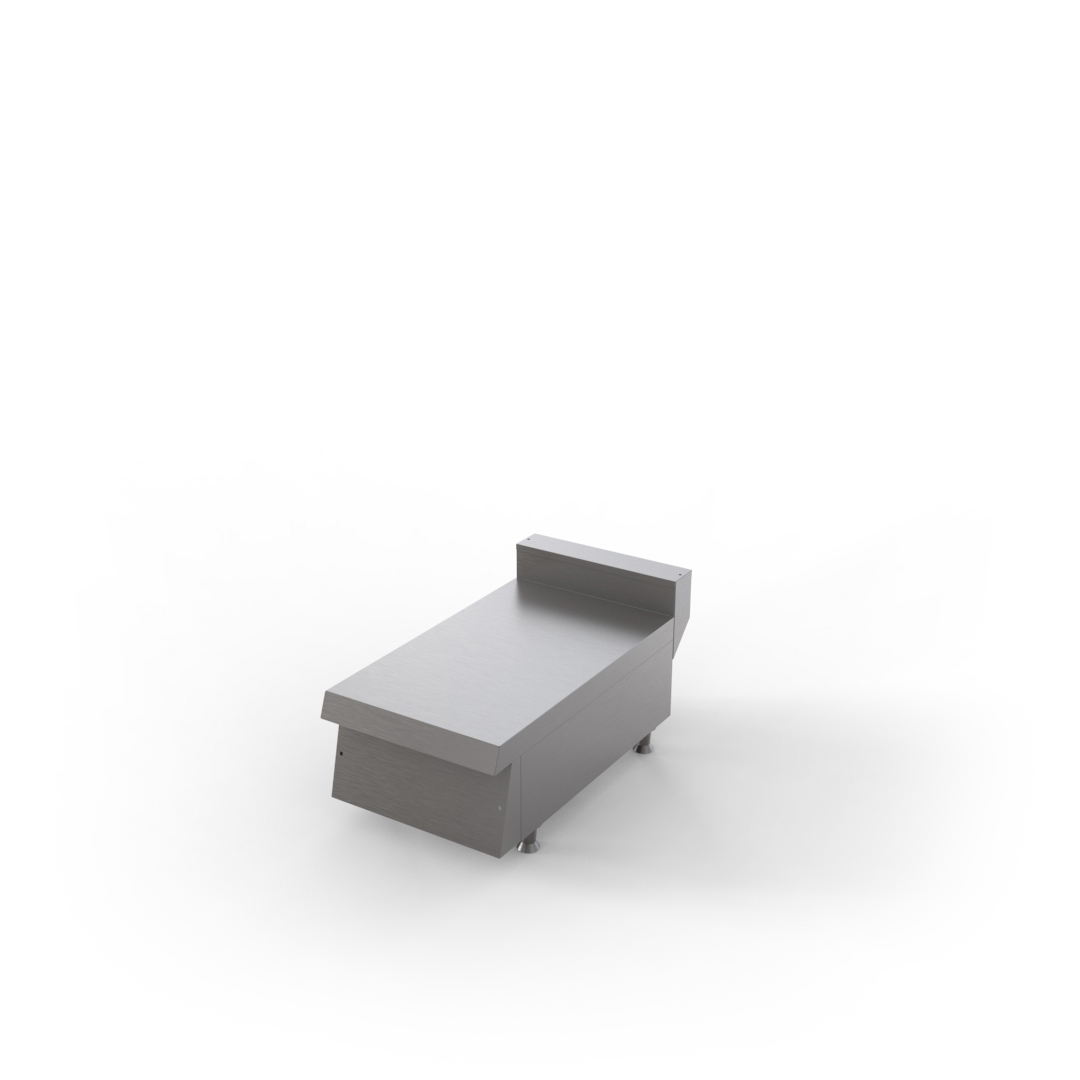 Módulo Neutro de inox de Sobrepor – 400x750mm