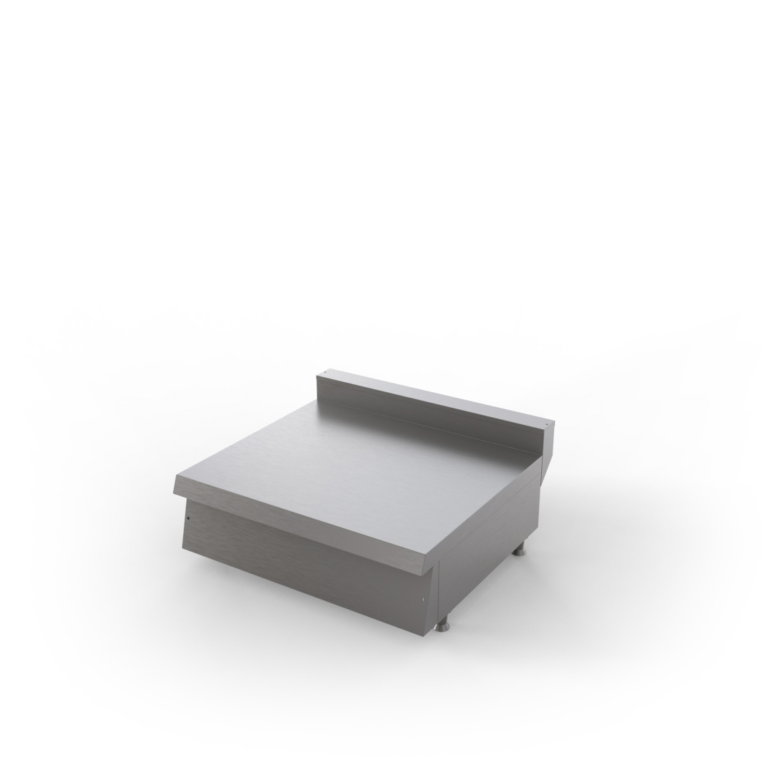 Módulo Neutro de inox de Sobrepor – 800x750mm