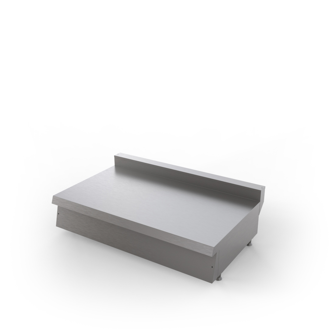 Módulo Neutro de inox de Sobrepor – 1200x750mm